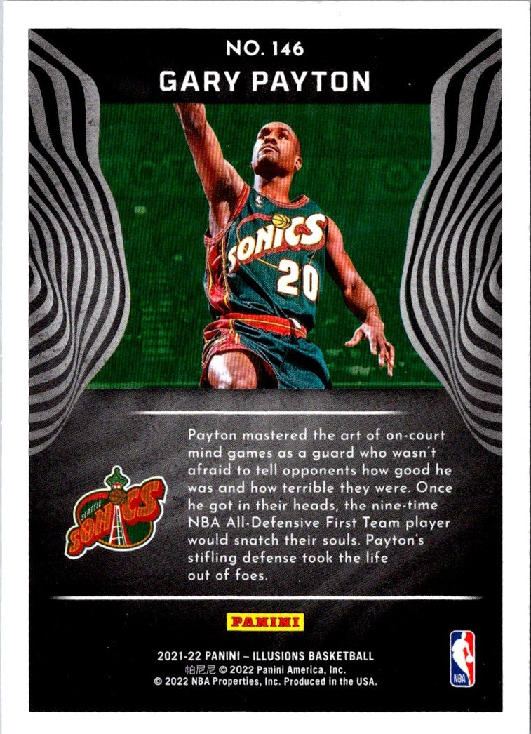 2021 Panini Illusions Gary Payton