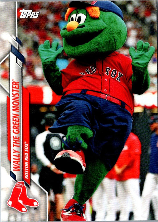 2020 Topps Opening Day Mascots Wally the Green Monster #M-2