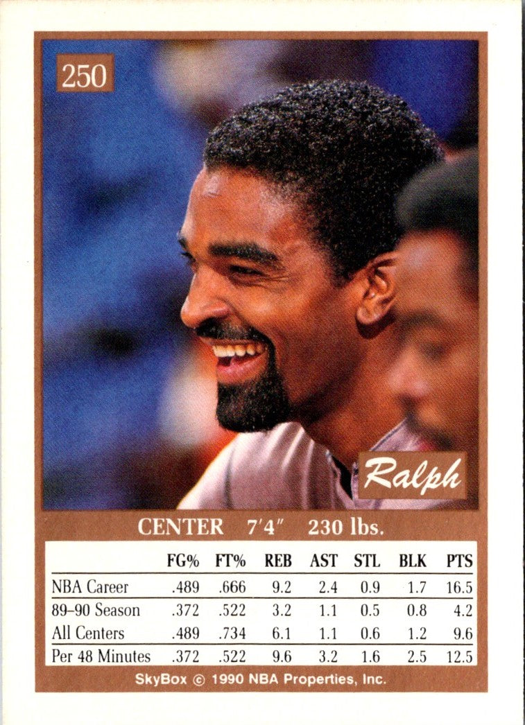 1990 SkyBox Ralph Sampson