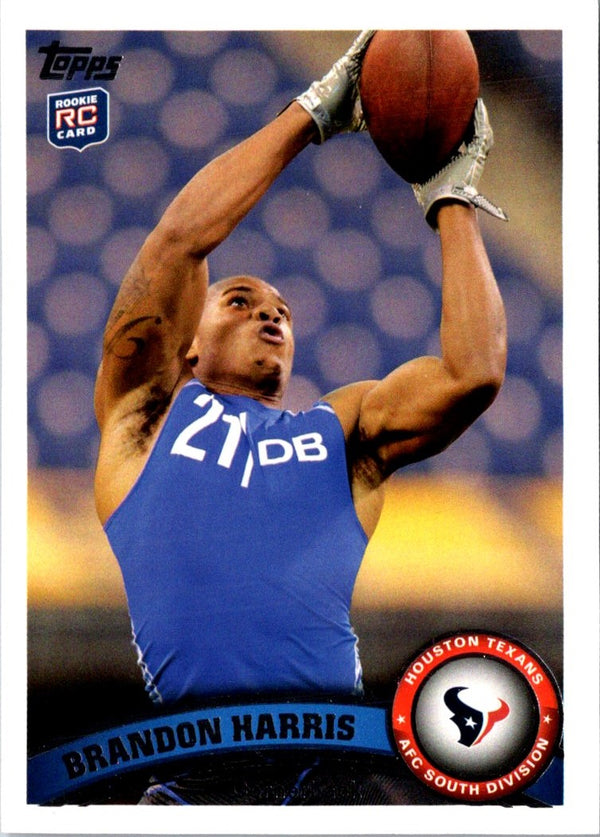 2011 Topps Brandon Harris #15 Rookie