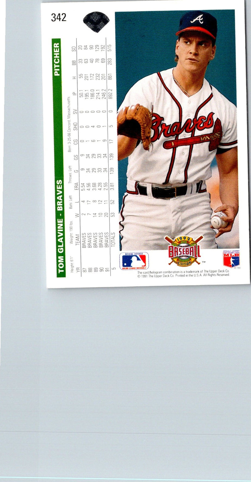 1998 Upper Deck 10th Anniversary Preview Tom Glavine