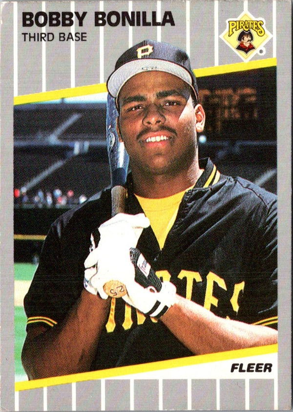 1989 Fleer Bobby Bonilla #203