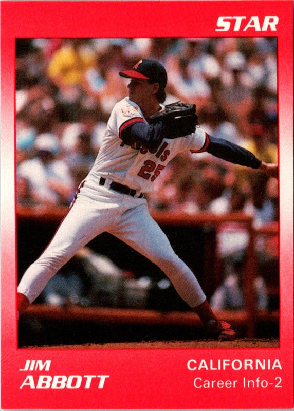 1990 Star Jim Abbott Jim Abbott #8
