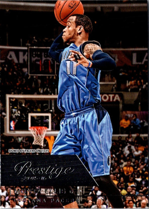 2015 Panini Prestige Monta Ellis #45