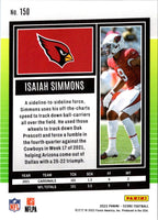 2022 Score Isaiah Simmons #150