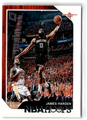 2018 Hoops Red Backs James Harden #81