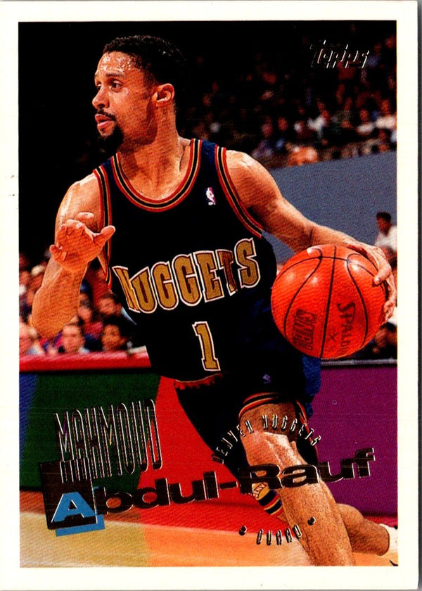 1995 Topps Mahmoud Abdul-Rauf #156