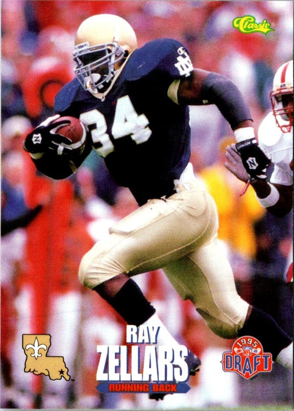 1995 Classic NFL Rookies Ray Zellars #57