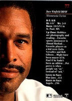 1993 Studio Dave Winfield #77
