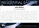 2004 Topps Presidential Pastime James Madison