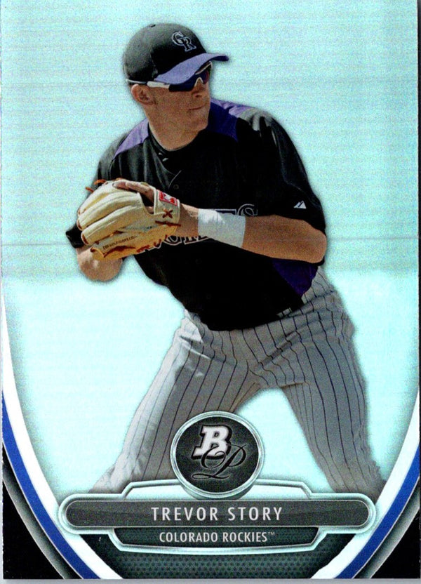 2013 Bowman Platinum Prospects Trevor Story #BPP85