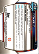 2022 Bowman University Chrome Zion Cruz