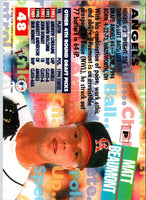 1994 Stadium Club Draft Picks Matt Beaumont #48