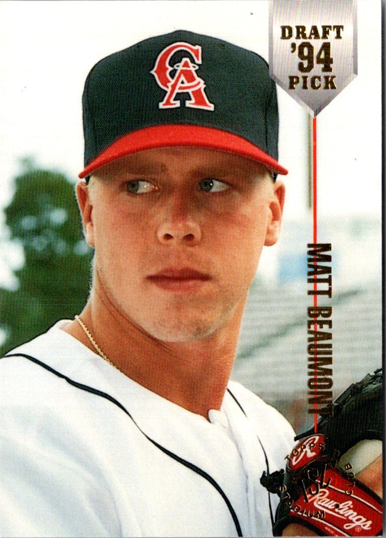 1994 Stadium Club Draft Picks Matt Beaumont