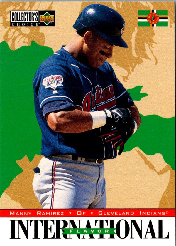 1996 Collector's Choice Gold Signature Manny Ramirez #329