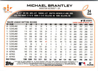 2022 Topps Chrome Michael Brantley #34