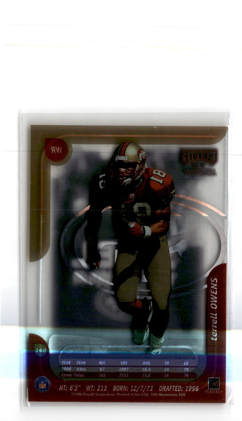 1999 Playoff Momentum SSD Terrell Owens