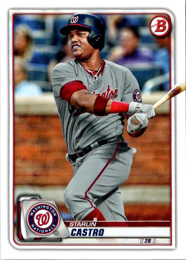 2020 Bowman Starlin Castro #84