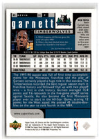 1998 UD Choice Kevin Garnett #85
