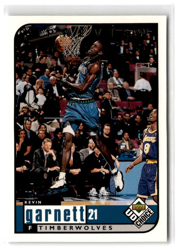 1998 UD Choice Kevin Garnett #85