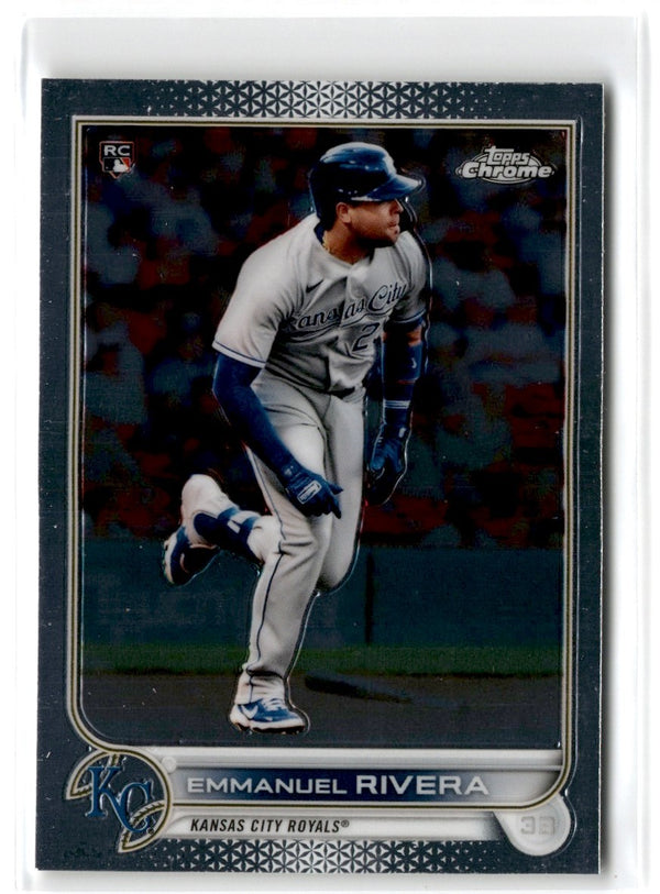 2022 Topps Chrome Emmanuel Rivera #164 Rookie