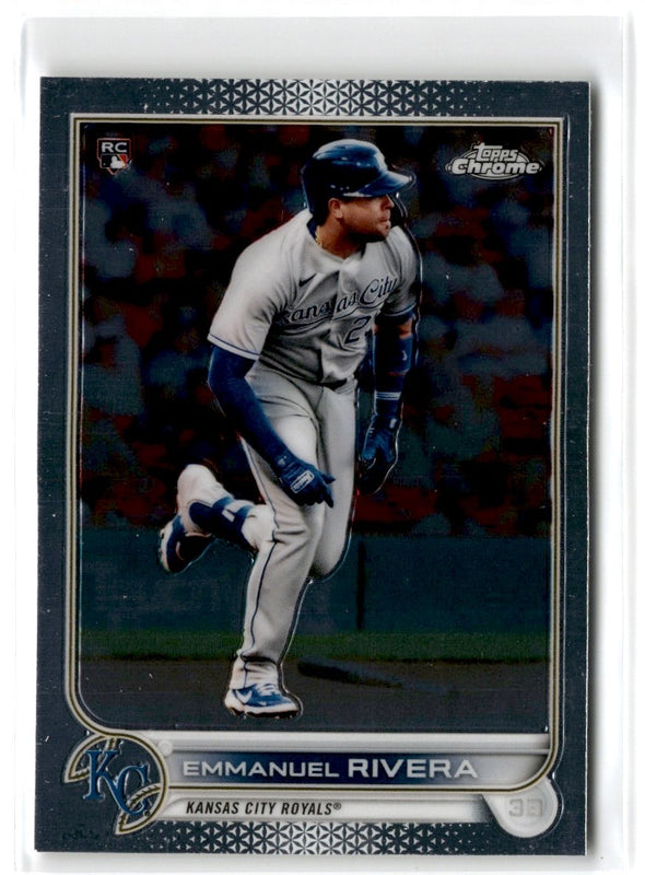 2022 Topps Chrome Emmanuel Rivera #164 Rookie