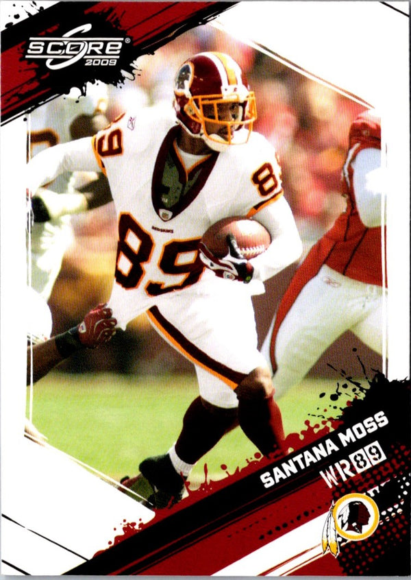 2009 Score Santana Moss #300