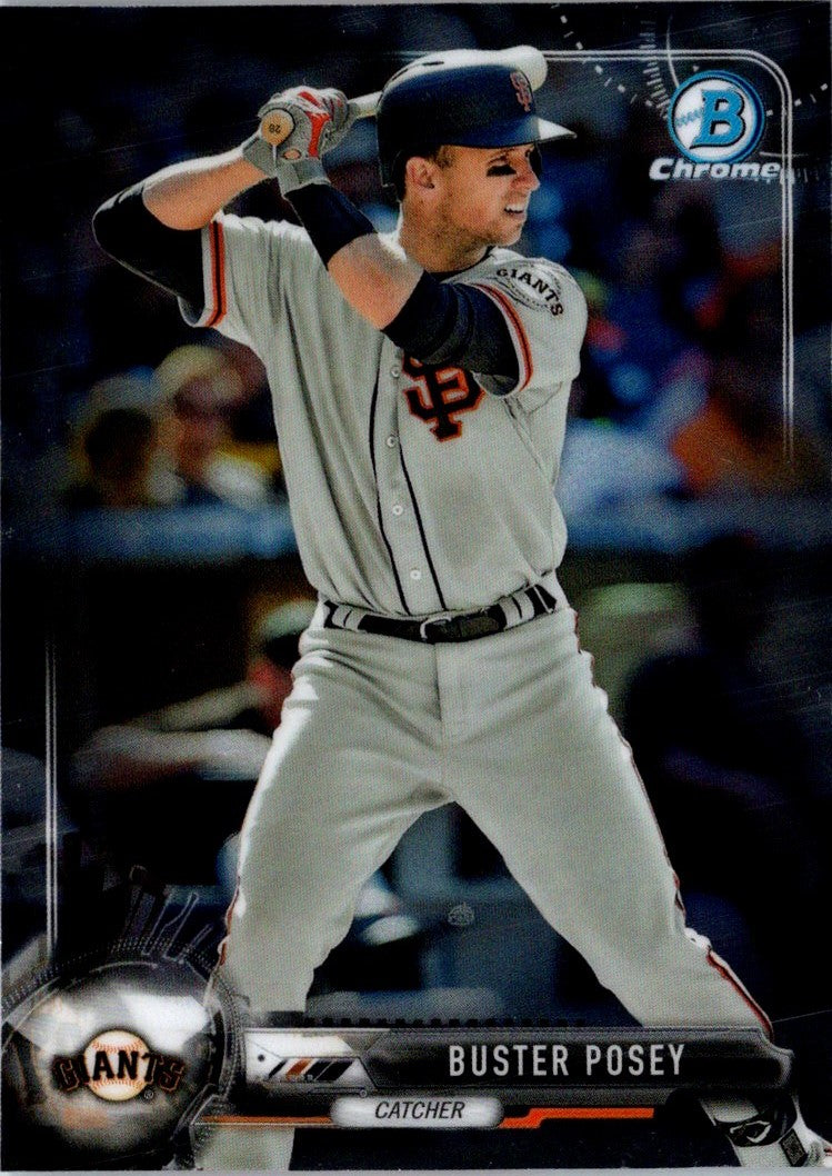 2017 Bowman Chrome Buster Posey