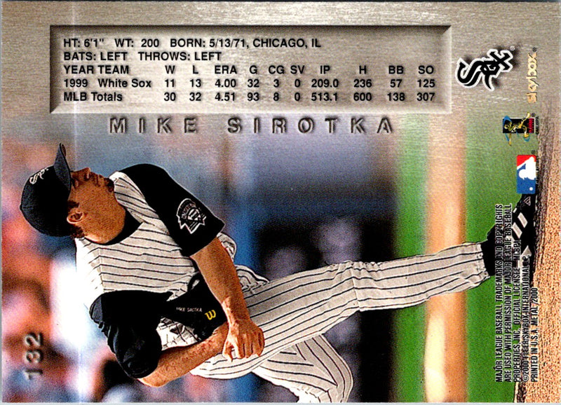 1999 Metal Universe Mike Sirotka