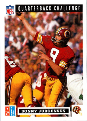 1991 Domino's The Quarterbacks Sonny Jurgensen #38