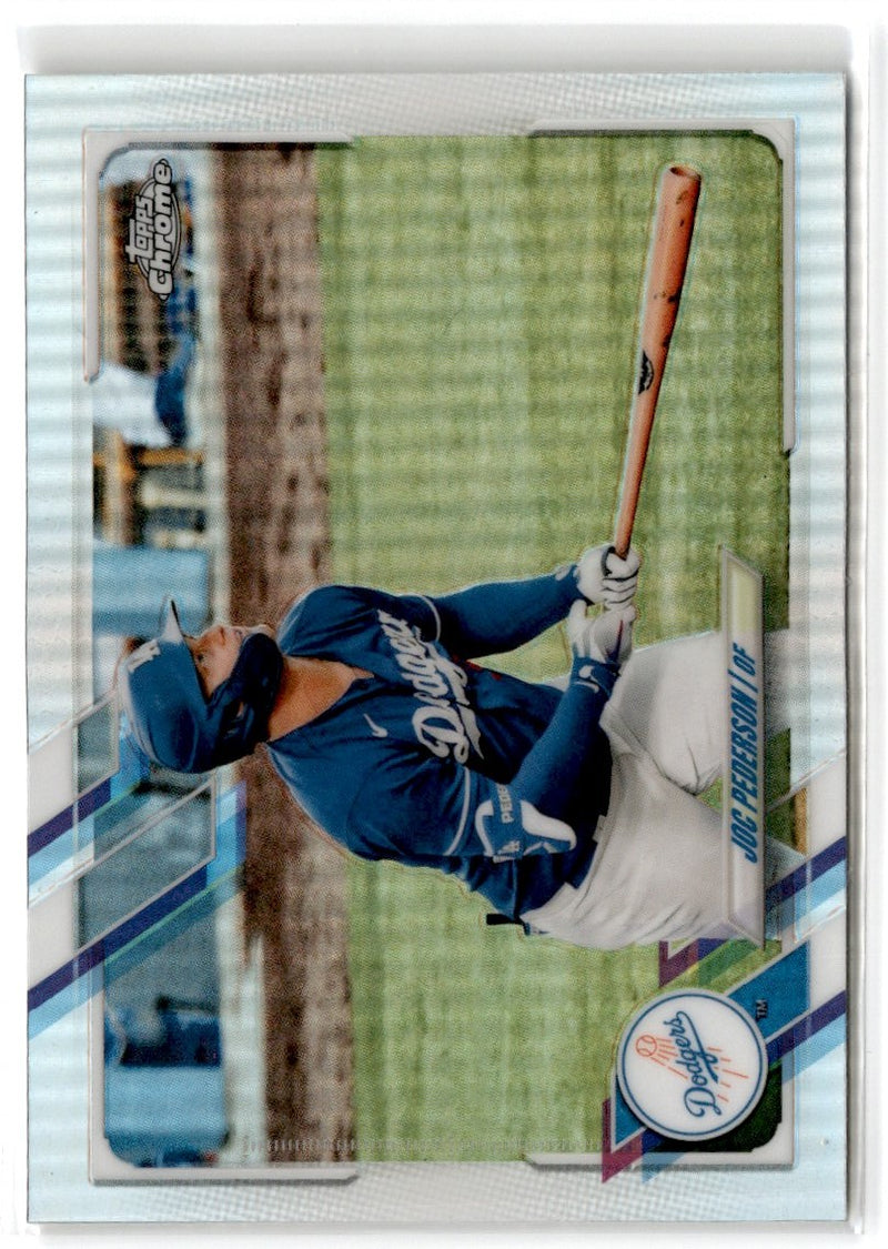 2021 Topps Chrome Joc Pederson