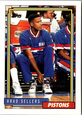 1992 Topps Brad Sellers #82