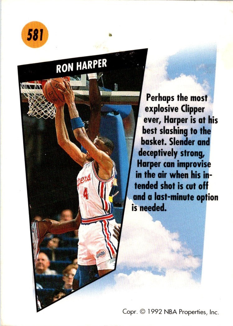 1991 SkyBox Ron Harper