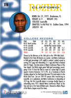 1994 Hoops Clifford Rozier #328 Rookie