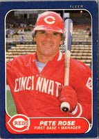 1986 Fleer Pete Rose #191