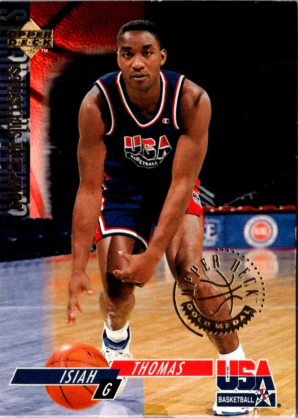 1994 Upper Deck USA Gold Medal Isiah Thomas #72