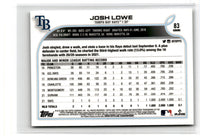 2022 Topps Chrome Josh Lowe #83 Rookie