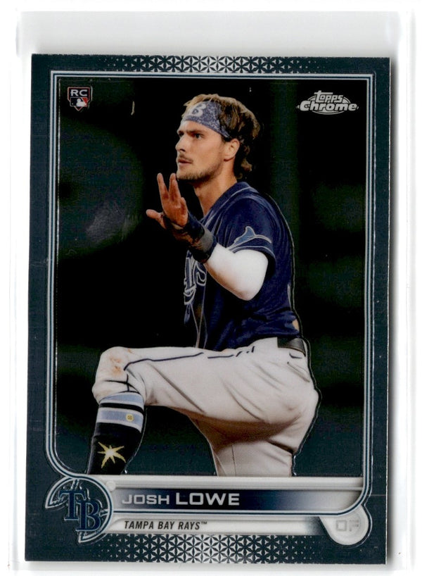 2022 Topps Chrome Josh Lowe #83 Rookie