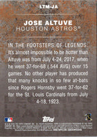 2018 Topps Legends in the Making Jose Altuve #LTM-JA