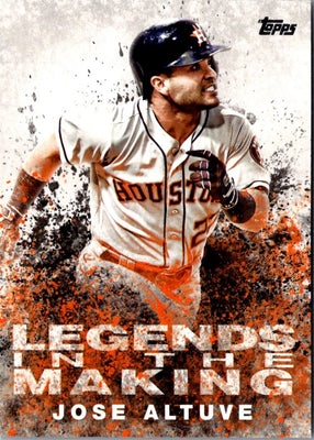 2018 Topps Legends in the Making Jose Altuve #LTM-JA