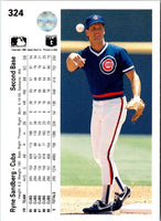 1990 Upper Deck Ryne Sandberg #324