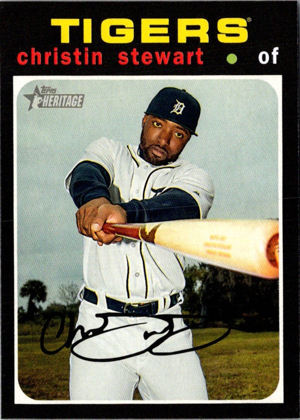 2020 Topps Heritage Christin Stewart #85