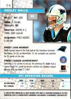 1999 Finest Wesley Walls #74