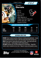 2006 Bowman Owen Daniels #262 Rookie
