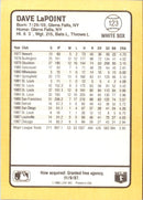 1988 Donruss Baseball's Best Dave LaPoint