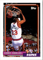 1992 Topps Cedric Ceballos #153