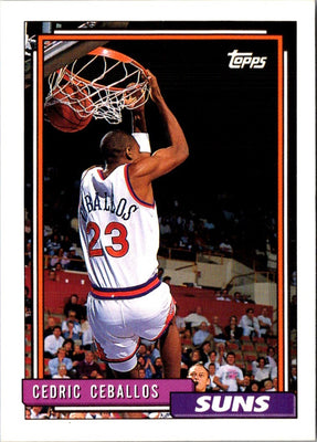 1992 Topps Cedric Ceballos #153