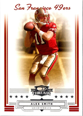 2006 Donruss Threads Alex Smith #77