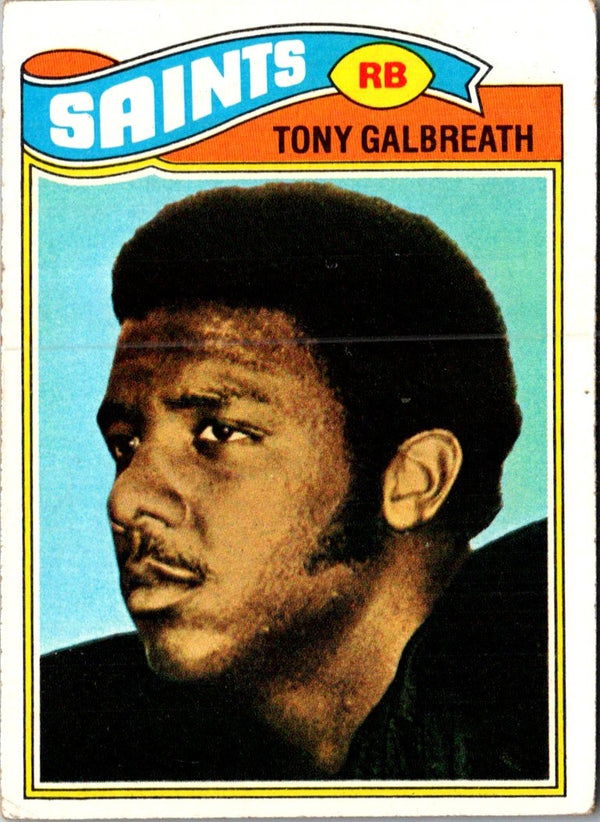 1977 Topps Tony Galbreath #257 Rookie