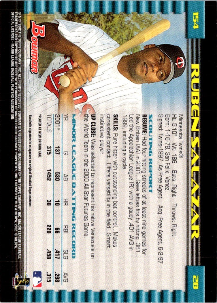 2002 Bowman Ruben Salazar